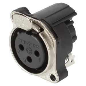 NEUTRIK XLR-Einbaubuchse B-Serie 3polig,