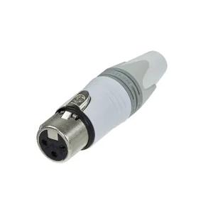 NEUTRIK XLR-Kabelbuchse 3polig, weiß