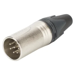 NEUTRIK XLR-Kabelstecker 6polig, nickel