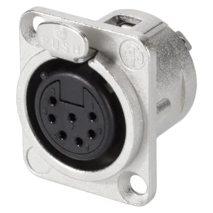 NEUTRIK XLR-Einbaubuchse 7polig,