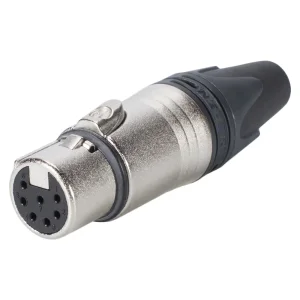NEUTRIK XLR-Kabelbuchse 7polig, nickel