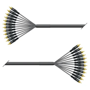 Multicorekabel Quantum, schwarz, 10,00m