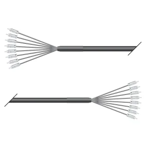 Multicorekabel Quantum, schwarz,  2,00m