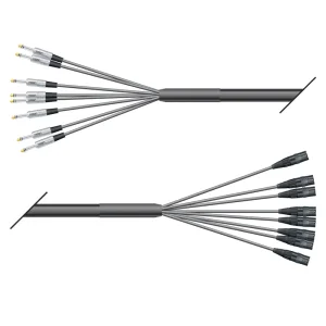 Multicorekabel Quantum, schwarz, 10,00m