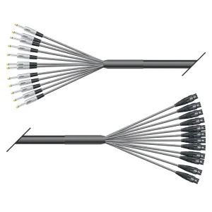 Multicorekabel Quantum, schwarz, 10,00m