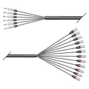 Multicorekabel Quantum, schwarz, 10,00m