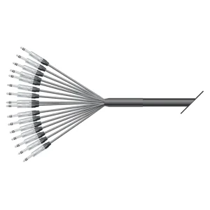 Multicorekabel Quantum, schwarz,  6,00m