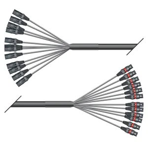 Multicorekabel Quantum, schwarz,  2,00m