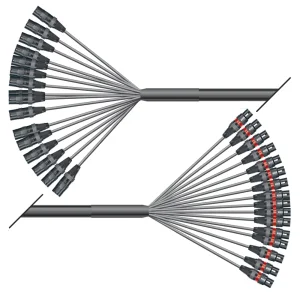 Multicorekabel Quantum, schwarz,  3,00m