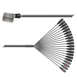 Multicorekabel Quantum, schwarz, 10,00m