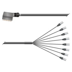 Multicorekabel Quantum, schwarz, 10,00m