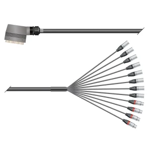 Multicorekabel Quantum, schwarz, 10,00m