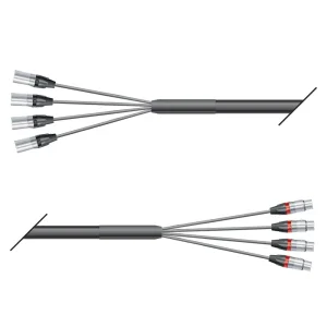 Multicorekabel Quantum, schwarz, 10,00m