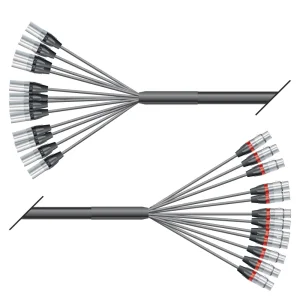 Multicorekabel Quantum, schwarz,  2,00m