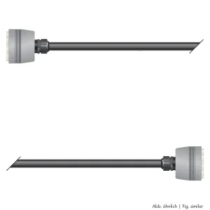 Multicorekabel Quantum, schwarz, 50,00m