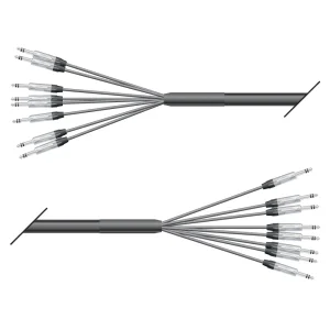 Multicorekabel Quantum, schwarz, 10,00m