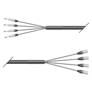 Multicorekabel Quantum, schwarz,  2,00m