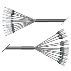 Multicorekabel Quantum, schwarz,  3,00m