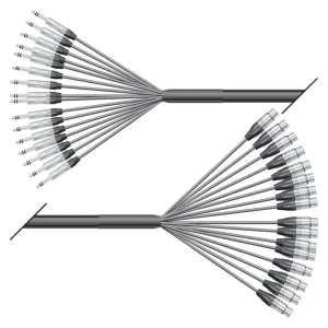 Multicorekabel Quantum, schwarz, 10,00m