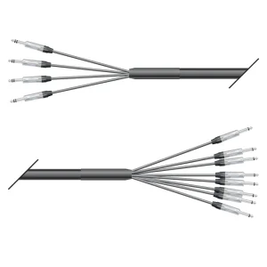 Multicorekabel Quantum, schwarz,  2,00m