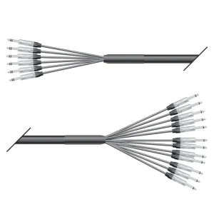 Multicorekabel Quantum, schwarz,  6,00m