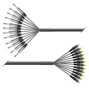 Multicorekabel Quantum, schwarz,  3,00m