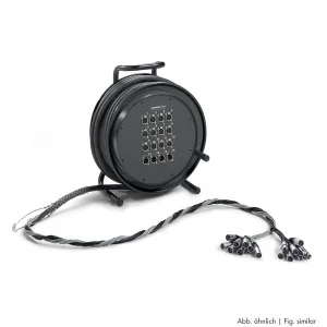 Multicorekabel Quantum, schwarz, 25,00m