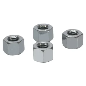 4xKronmuttern f. Rackprofil m.Klemmfeder