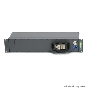 SYSBOXX 19", 2HE, 2TE, LAN/POWER-Box IN