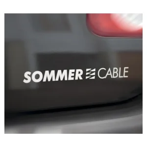 SOMMER CABLE Autoaufkleber weiß