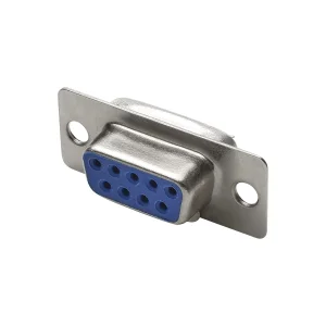 SUB-D Buchseneinsatz  9 Pol mit Löt-