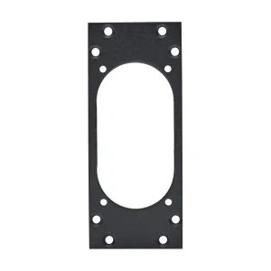 SYSBOXX-Frontblech 2HE 1BE 1xNAC3PX