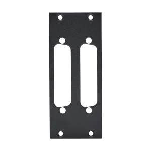 SYSBOXX-Frontblech 2HE 1BE 2xD-SUB25