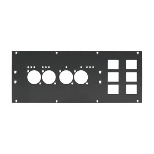 SYSBOXX-Frontblech 2HE 6BE für NA2-IO-DP