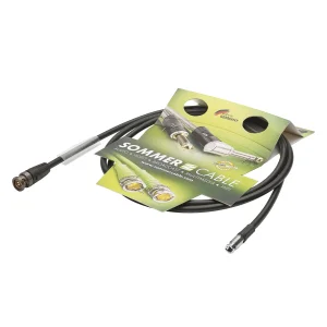 Koaxkabel Vector, schwarz,  0,20m