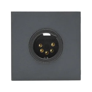 SYSWALL45 XLR 5p male -> Klemmblock