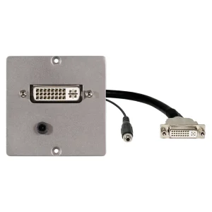 SYSWALL50 DVI+Minikl. -> Kabelbuchsen