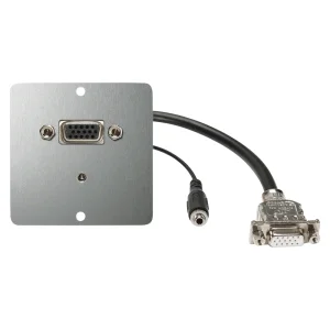 SYSWALL50 VGA+Minikl. -> Kabelbuchsen