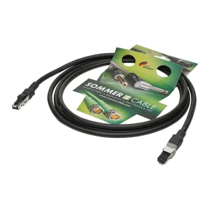 Mercator CAT6 Superflex, schwarz,  7,00m