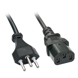 0.7m Netzkabel CH an C13