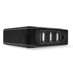 4 Port USB Type C & A Smart Charger mit Power Delivery, 72W