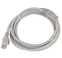CAB 1.5 M/5 FT GREY ETHERNET .