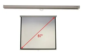 PROJECTOR SCREEN 70INX70IN 1: 1 FORMAT GAIN 1.0 5.5KG