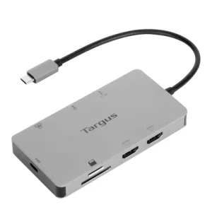 TARGUS DOCK423 DOCKINGSTATION USB-C DUAL HDMI 4K 100W BLACK