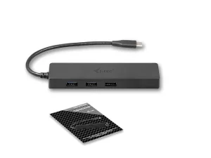 I-TEC USB C Slim HUB 3 Port Giga Lan