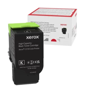 XEROX C310 BLACK HIGH CAPACITY TONER CARTRIDGE (8000 PAGES)