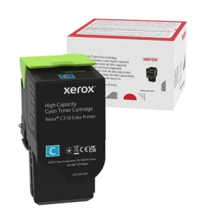 XEROX C310 CYAN HIGH CAPACITY TONER CARTRIDGE (5500 PAGES)