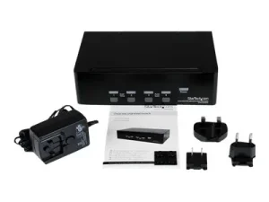 STARTECH 4 Port Dual DVI USB KVM Switch