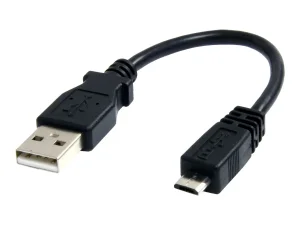 STARTECH 6in USB A to Micro B USB Cable