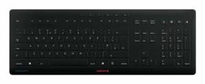 CHERRY STREAM PROTECT KEYBOARD WIRELESS BLACK UK-ENGLISH